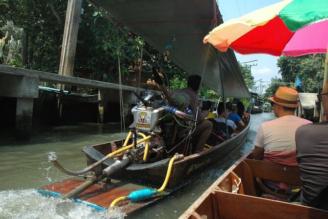 PRIVATE Floating Market + DRAGON Temple + DO like a Local - A simple Thai lunch keeps the schedule moving