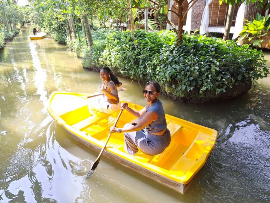 Private Floating & Train Market + DRAGON Temple + Thai Cafe - Wat Sam Phran, the Dragon Temple