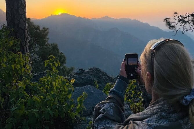 Private Guided Trek to Kunjapuri Temple & Waterfall at Sunrise - Key points at a glance