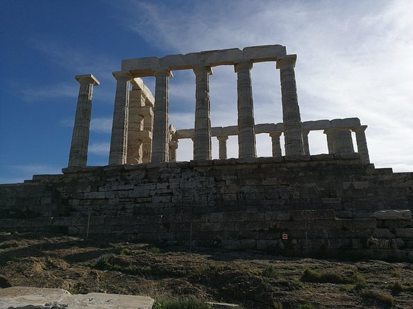 Private Sunset Tour of Cape Sounion, Temple of Poseidon & Athens Riviera - Arriving at the Temple of Poseidon