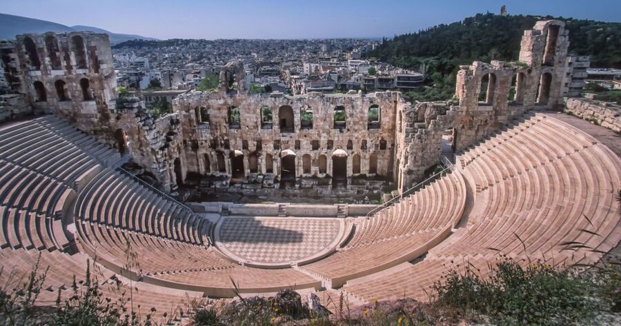 Private tour Athens, Cape Sounio, Temple Poseidon, Riviera - Mount Lycabettus for the city view