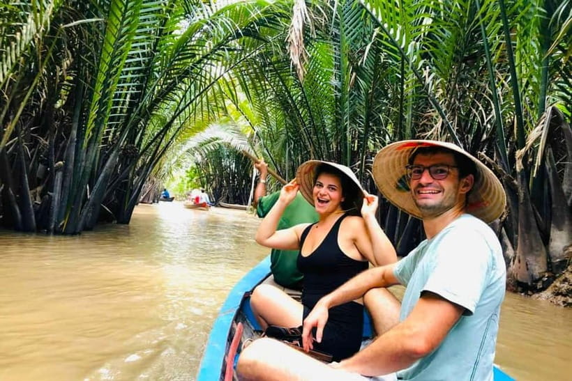Private Tour to Mekong Delta & Vinh Trang Pagoda 1 Day - Fruit, honey tea, and traditional music