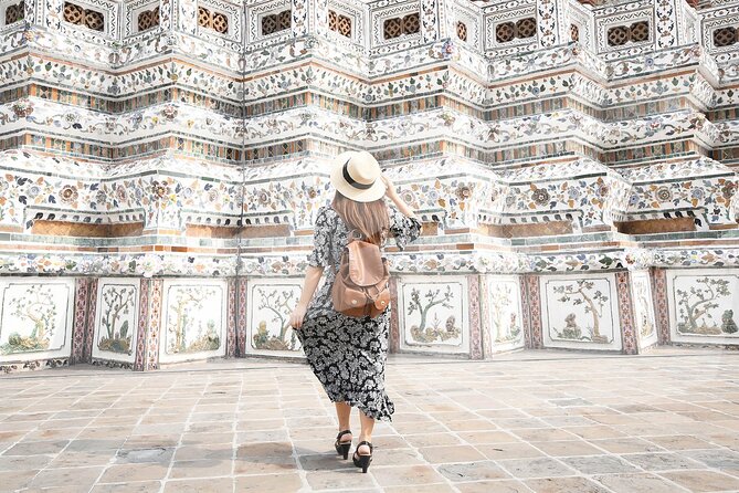 Private Tour - Top 3 Major Monuments (Grand Palace, Wat Pho, Wat Arun) - Wat Arun and its porcelain-covered spire