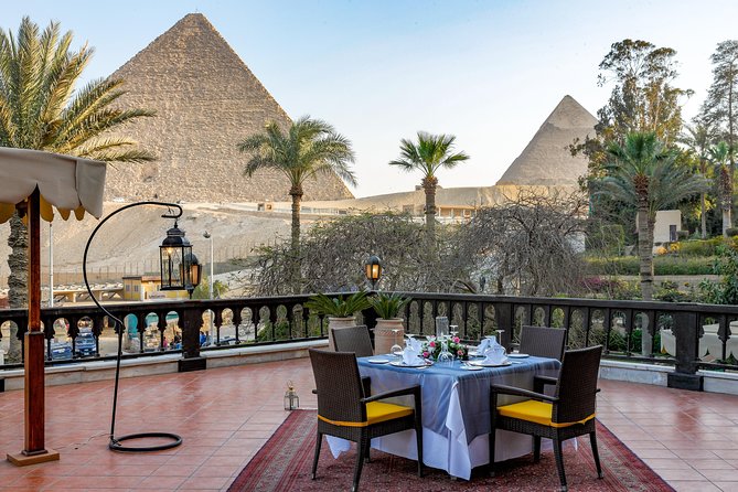 Pyramids of Giza & Sphinx & valley temple Tour with Egyptian lunch - The Great Sphinx in a focused 45-minute visit