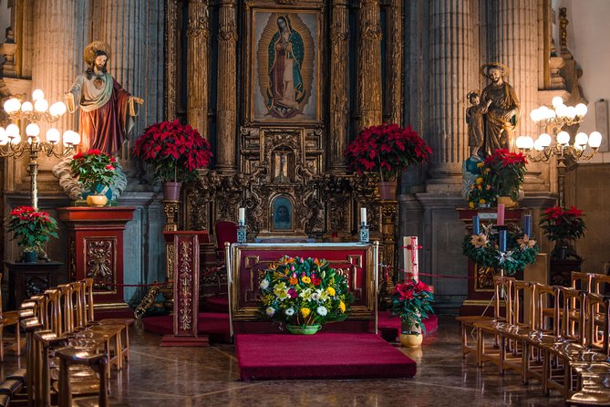 Pyramids of Teotihuacan, Guadalupe Shrine & Tlatelolco Tour - One hour at the Basilica of Guadalupe
