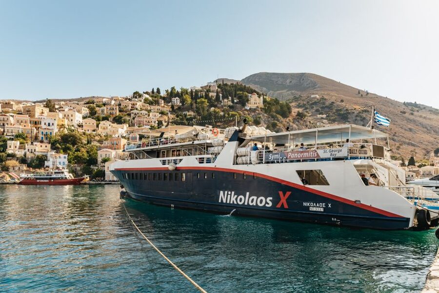 Rhodes: Symi Island & Panormitis Monastery Day Trip by Boat - Crossing the Aegean on Nikolaos X