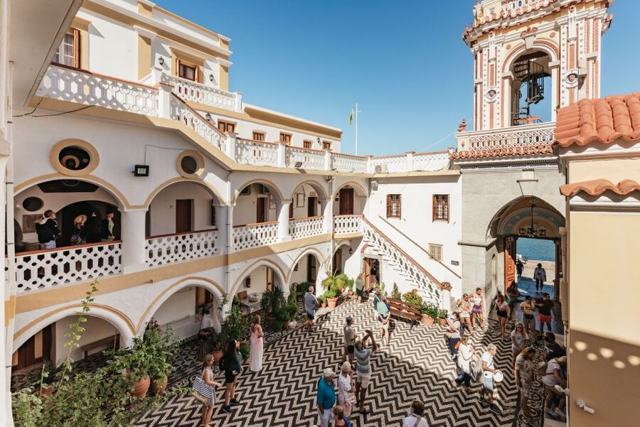 Rhodes: Symi Island & Panormitis Monastery Day Trip by Boat - Symi Town: three and a half hours to set your own pace