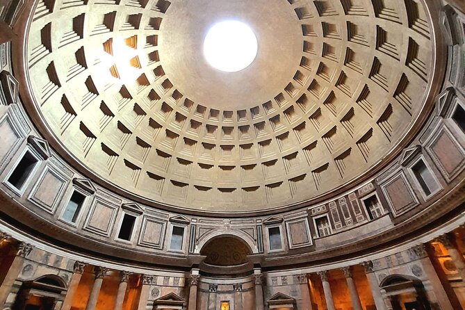 Rome's Iconic Ancient Temple: Pantheon Fast Track Entry Tickets - Inside the dome, floor, and royal tombs