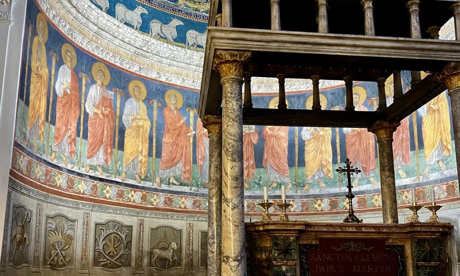 Rome: Tour of St. Clement's Basilica Underground Temples - Descend 14 meters to the early Christian church