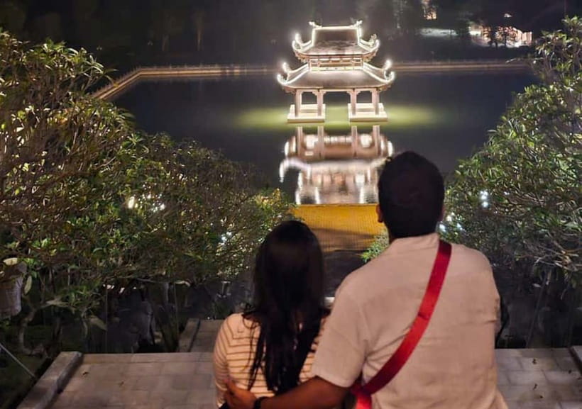Sacred Nights at Bai Dinh Pagoda: A Spiritual Escape - The stupa view and setting expectations