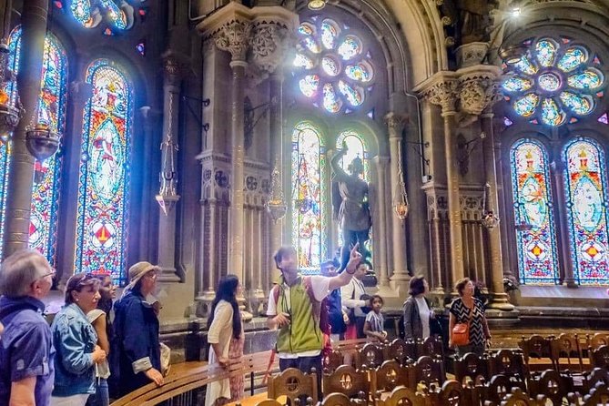 Semi-Private Montserrat Monastery, Funicular & Scenic Nature Walk - Arriving at the Montserrat Monastery