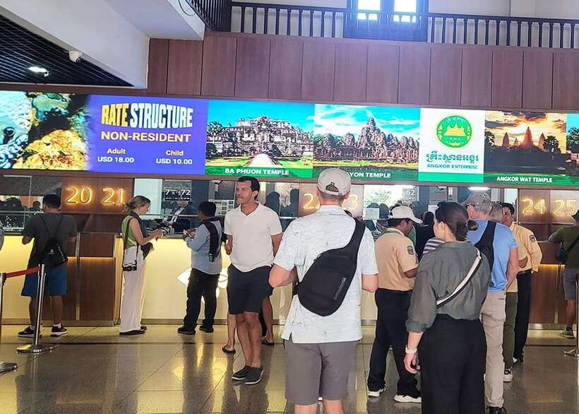 Siem Reap: Angkor Wat Admission Ticket - The photo step is the key part