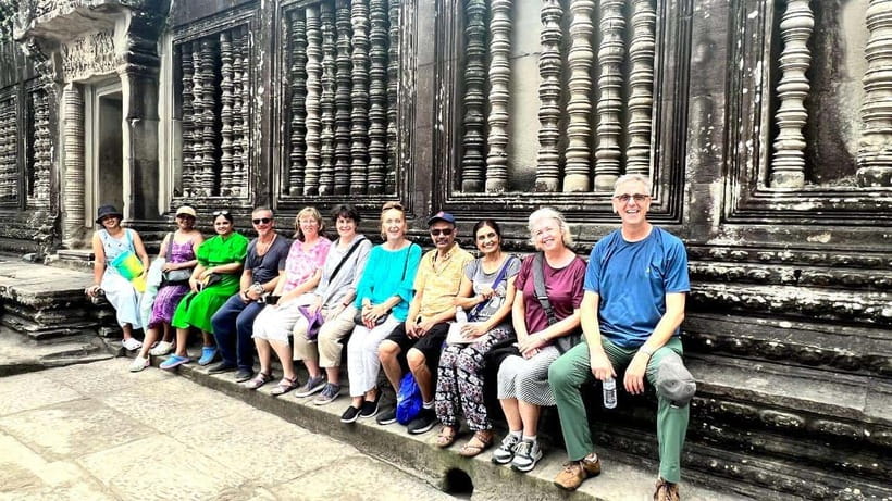 Siem Reap: Angkor Wat, Bayon & Ta Prohm Guided Tour - Bayon and its 200-plus carved faces