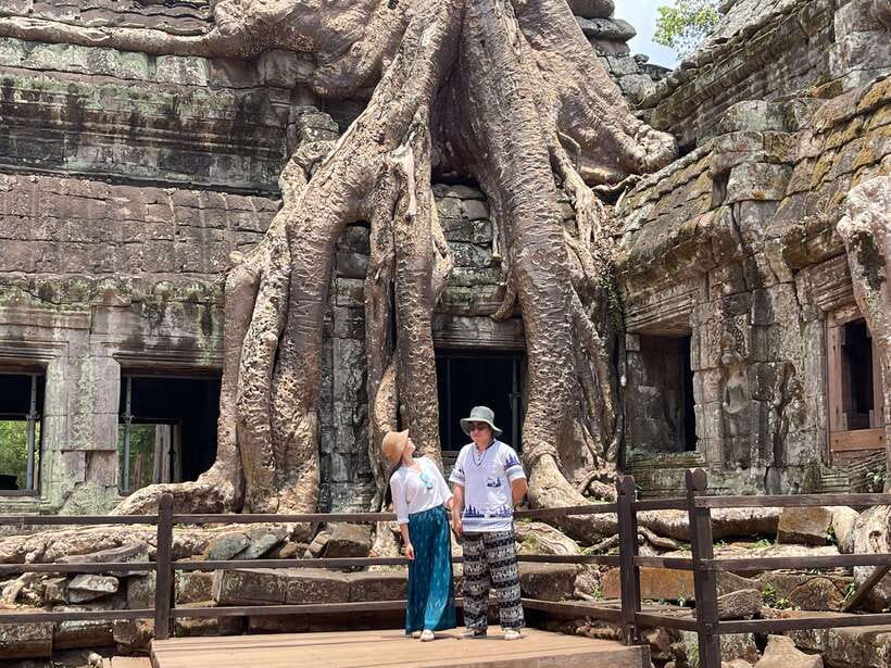 Siem Reap: Angkor Wat Private full Day Tour - The Terrace of the Elephants, a quick look from outside