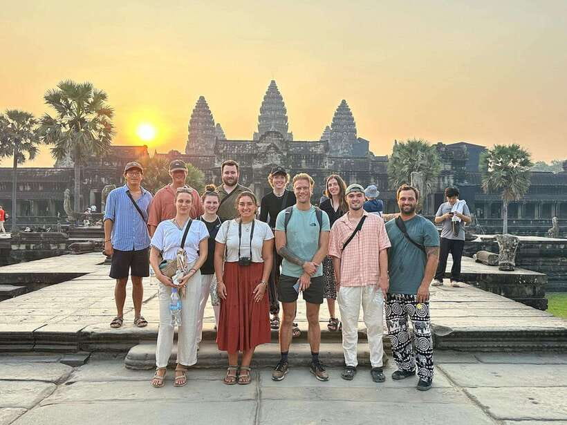Siem Reap: Angkor Wat: Small-Group Sunrise or Sunset Tour - Angkor Wat: start with the Khmer masterpiece