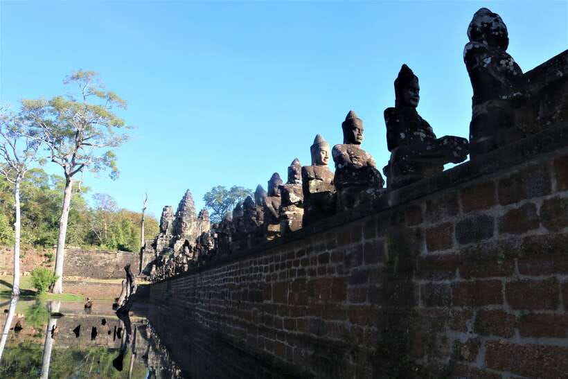 Siem Reap: Angkor Wat Sunrise and Best Temples Tour - Bayon’s giant stone faces