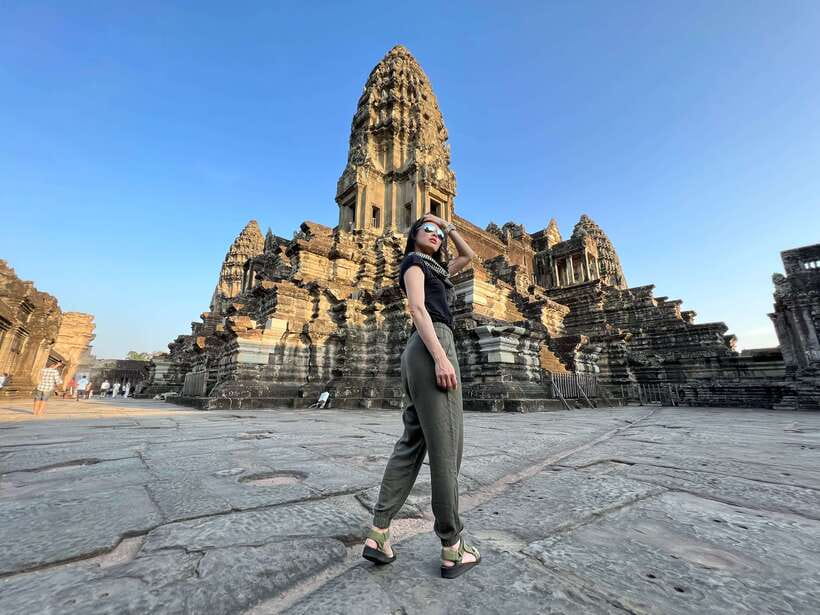 Siem Reap: Angkor Wat Sunrise and Market Tour by Jeep - Ta Nei offers a more overgrown temple setting