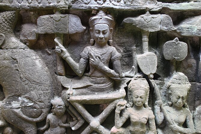 Siem Reap: Bike the Angkor Temples - Full-Day 30km Tour - Ta Prohm, roots, and moss-covered stone