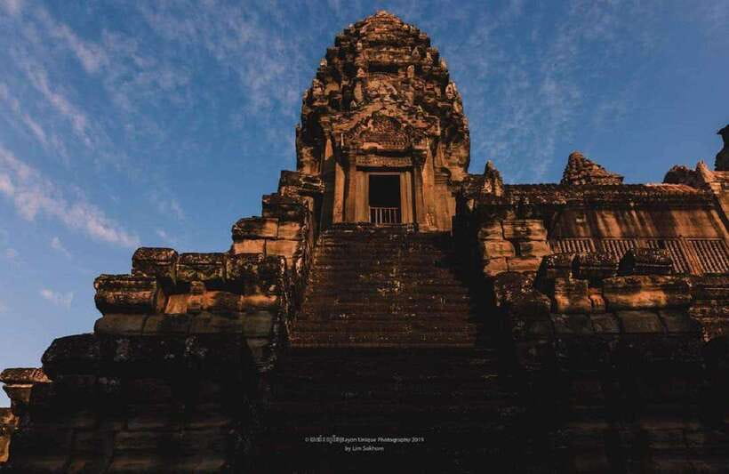 Siem Reap: Full Day Angkor Wat Temple Tour with Sunset - Ta Prohm and the jungle setting