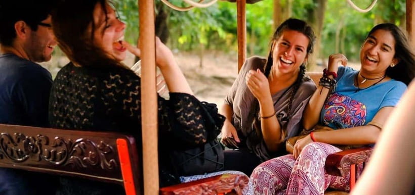 Siem Reap : Private Tuk-Tuk Tour of the Magnificent Temples. - Why a tuk-tuk works so well around Angkor