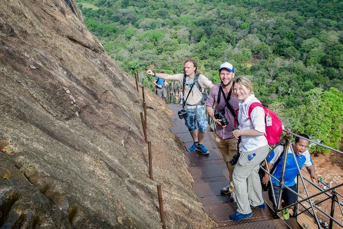 Sigiriya Rock and Dambulla Cave All Inclusive Private Day Trip - The private vehicle and guide experience