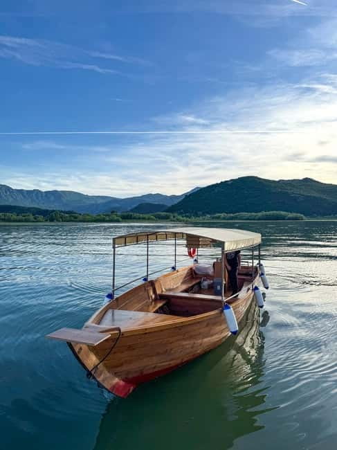 Skadar lake cruise - Virpazar - Kom monastery - Virpazar - The long open-water section