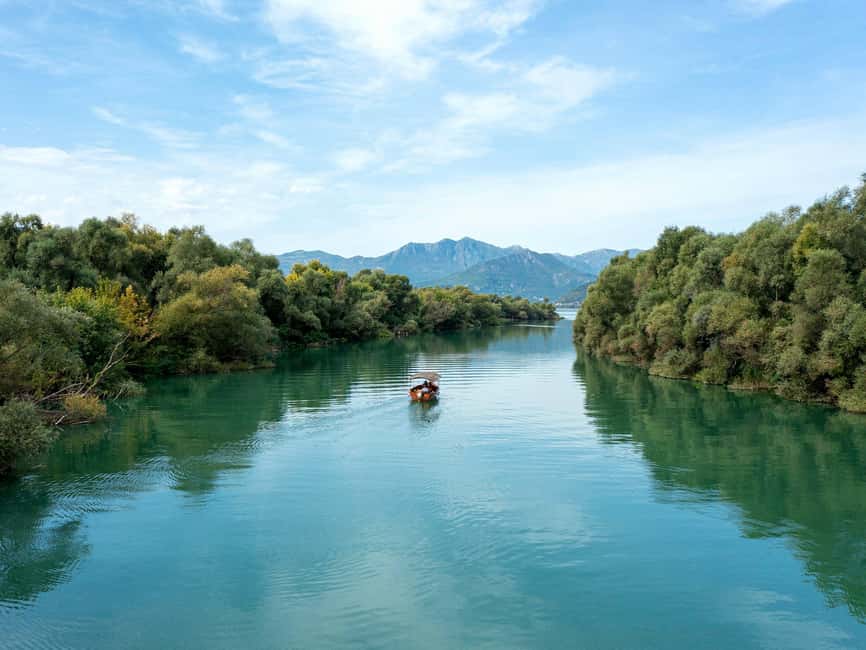 Skadar Lake Guided Tour to Vranjina Monastery & Wine Tasting - Through the reeds to open Lake Skadar