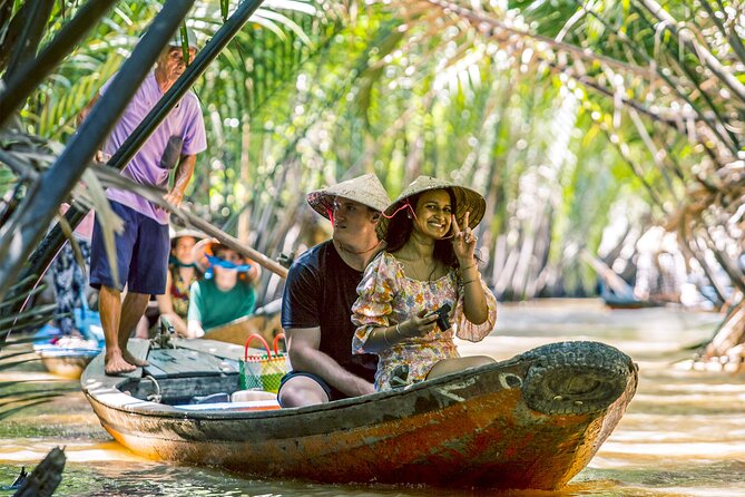 Small-Group Mekong Delta Day Trip: Boat Ride, Cottages & Pagoda - Motorboat views and the first look at the Mekong