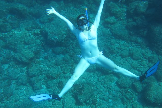 Snorkeling and swimming tour to the Poseidon's temple at Sounio cape - Lake Vouliagmeni: A calm first stop