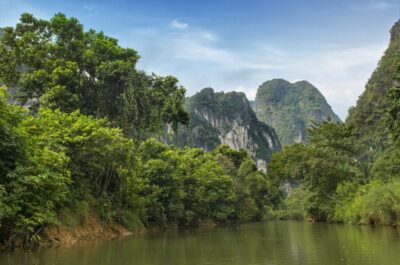 Sok River: Bamboo Raft Ride, Monkey Temple & View Point Tour