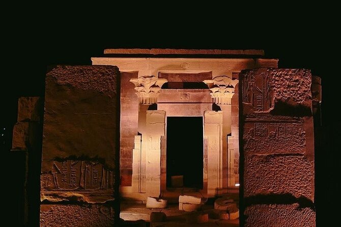 Sound And Light Show At Philae Temple In Aswan - The 6:00 p.m. pickup from Aswan