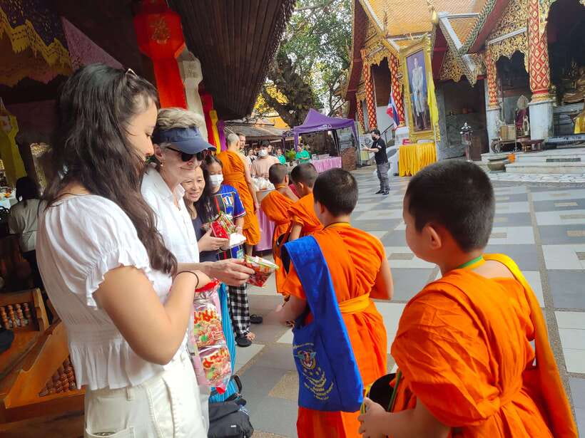 Spiritual Sunrise Wat Doi Suthep, Pha Lat, Alms & Meditation - Five details worth knowing before you book