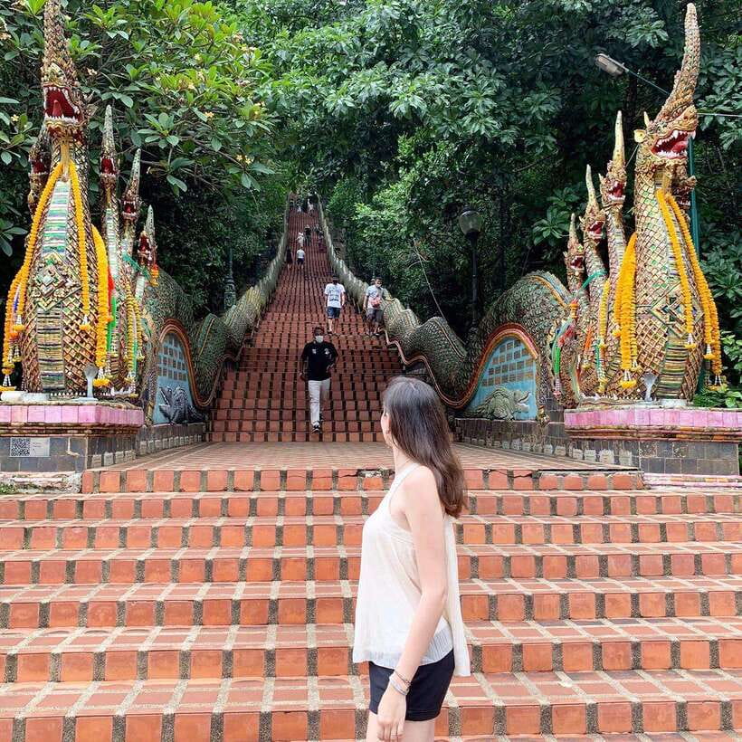 Spiritual Sunrise Wat Doi Suthep, Pha Lat, Alms & Meditation - Wat Umong and its underground passages