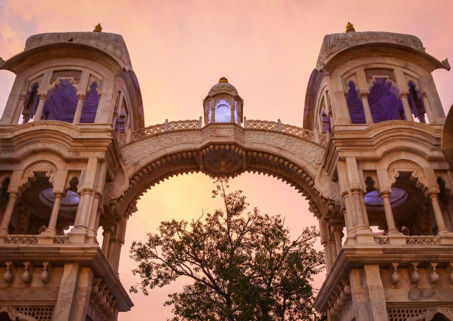 Spiritual Trails of Hyderabad (2 Hours Guided Temples Tour) - Birla Mandir: begin above the city