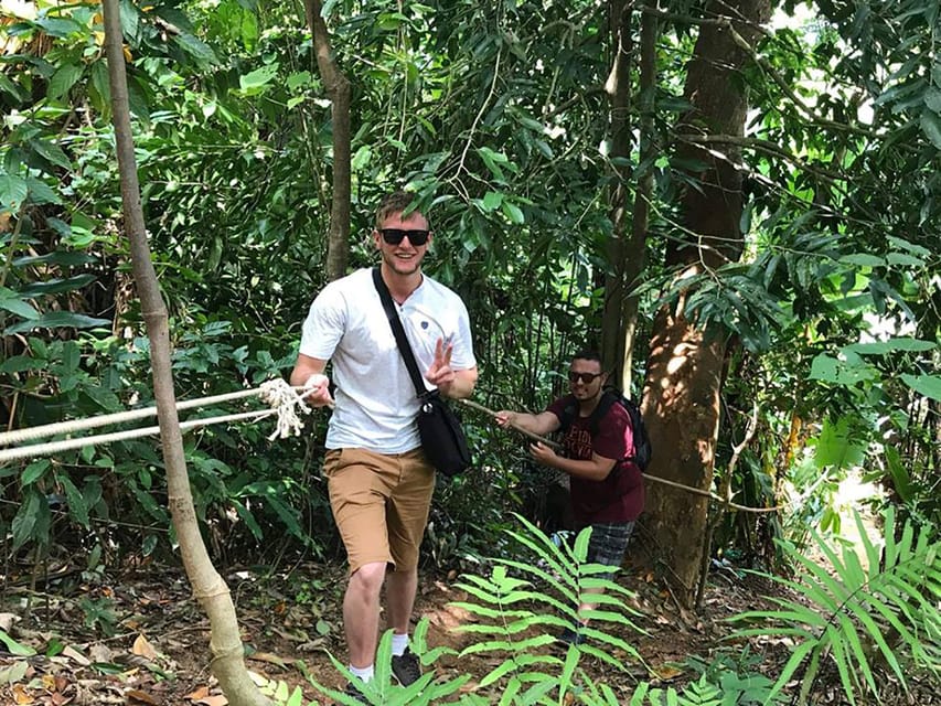 Temple and Jungle Trekking tour with Lunch at Farm-to-Table - Wat Luang Phu Supa and the monk blessing