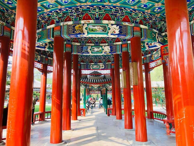 Temple of Heaven Ticket - Walking to the Circular Mound Altar