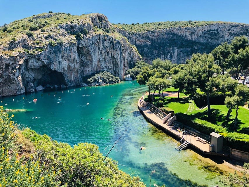 Temple of Poseidon - Twenty Minutes at Vouliagmeni Lake