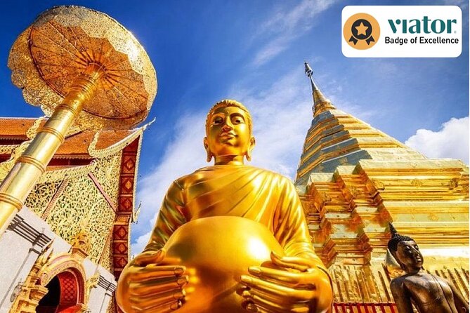 The Best City Tour View Points Wat Doi Suthep, Wat Chedi Luang and Wat Pha Lat - Three Chiang Mai Temples in One Half-Day