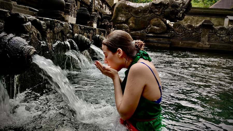 Tirta Empul: Temple Tour with Optional Spiritual Cleansing - Add-ons: coffee, lunch, massage, and a jungle swing