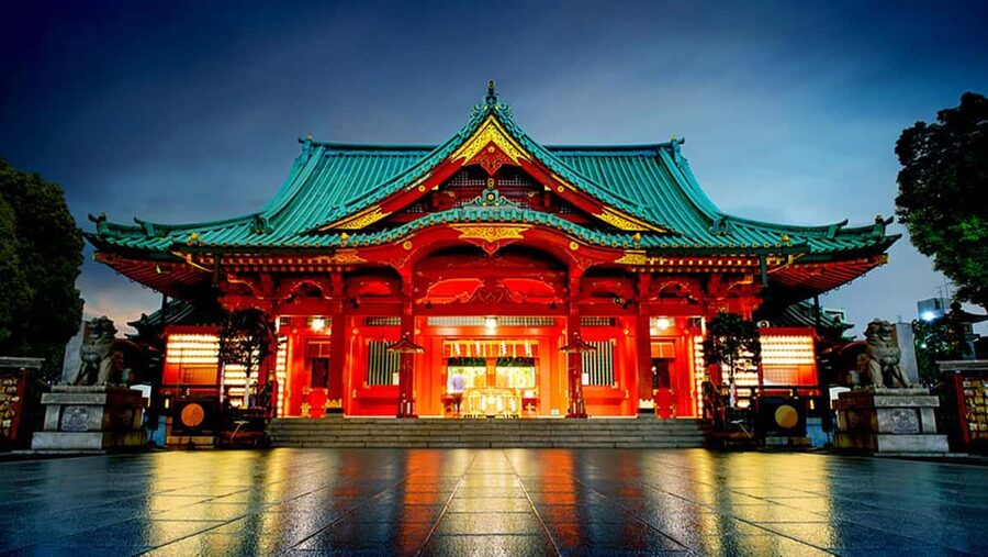 Tokyo: Samurai Entertainment Night Show in Kanda Shrine - The 7 PM dinner and drinks period