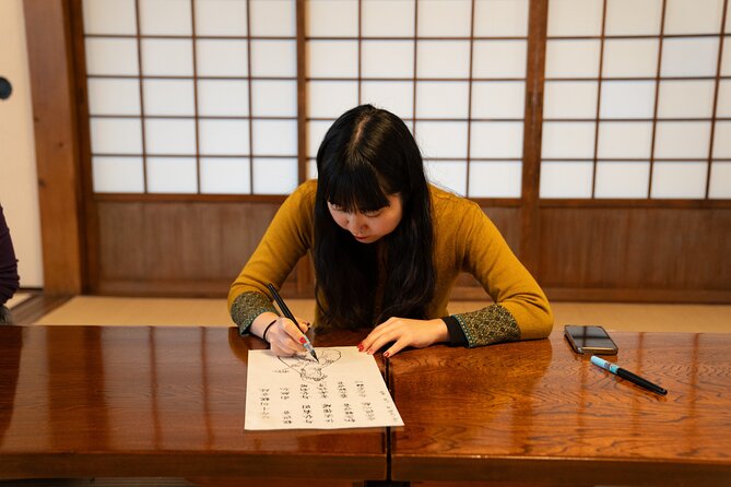 Tokyo Zen Meditation at Private Temple with Monk - Calligraphy and sutra tracing