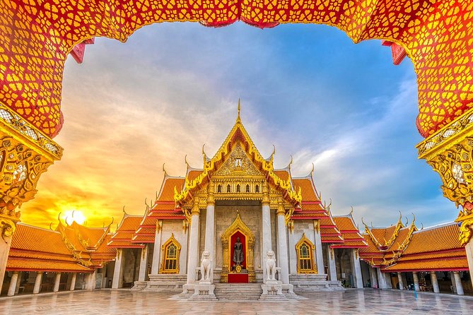 Top 3 Must-see Temples in Bangkok Private Tour [Optional Luxury] - Wat Benchamabophit and the Marble Temple