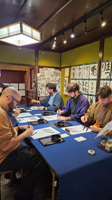 Try Mindful Calligraphy Near Kanazawa's Ninja Temple - Choosing a Word With Meaning
