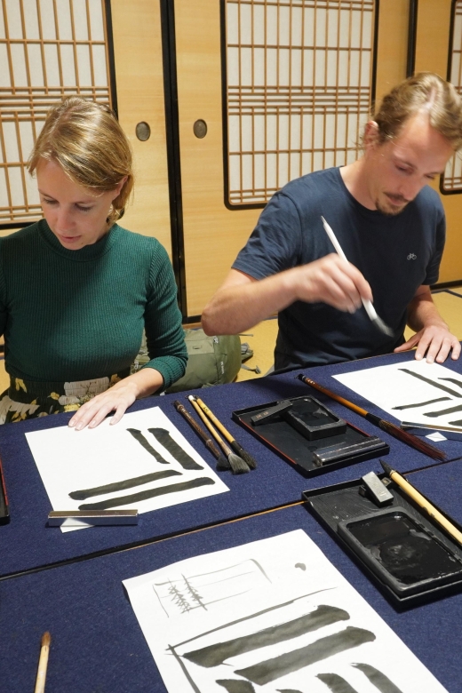 Try Mindful Calligraphy Near Kanazawa's Ninja Temple - The First Lesson: Brush, Ink, and Basic Strokes