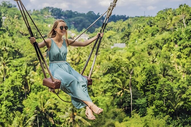 Ubud Tour with Monkey Forest Waterfalls Temples and More - Tegenungan Waterfall for the final stop