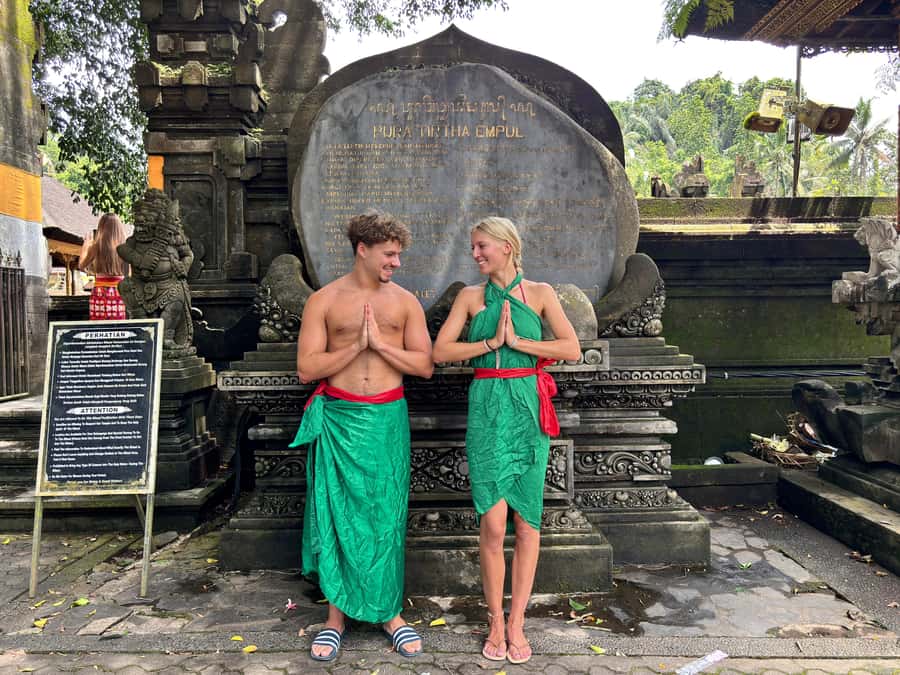 Ubud: Waterfalls, Water Temple & Rice Terraces Private Tour - Tukad Cepung: a cave waterfall with changing light
