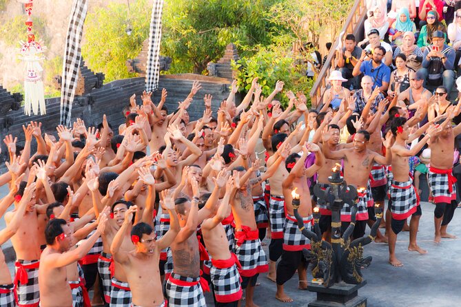 Uluwatu Temple Sunset and Kecak Fire Dance - The Kecak Fire Dance at sunset