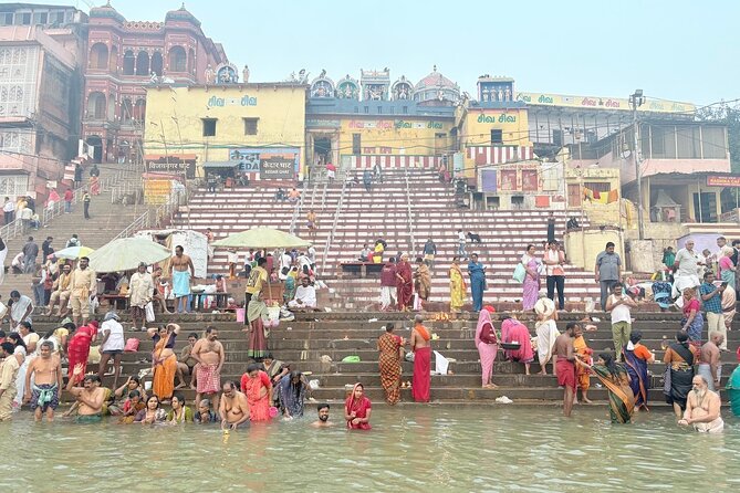 Varanasi Day Tour with Temples & Ganga Aarti – Dawn to Dusk - The Evening Ganga Aarti at Dashashwamedh Ghat