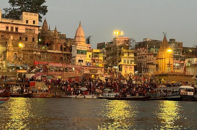 Varanasi in a Day Ancient Temples Sarnath and Ghats - Ganga Aarti at the End of the Day