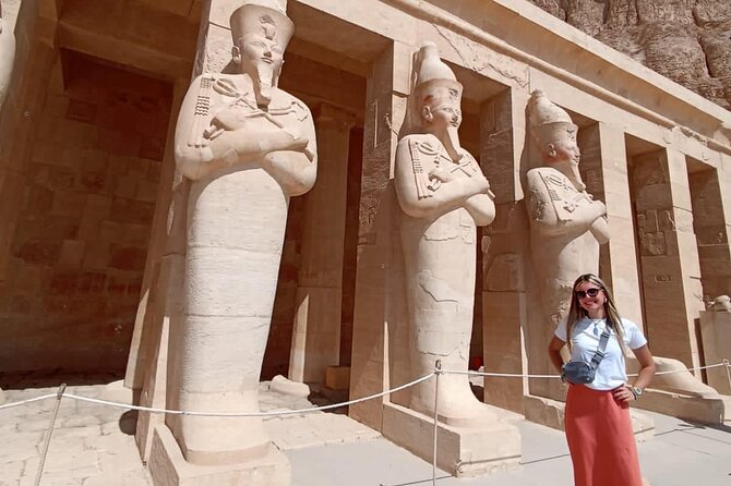 VIP Luxor 4-Hours Private Valley Kings, Hatshepsut Temple & Lunch - The Colossi of Memnon as a quick final stop